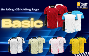 Áo bóng đá không logo 2025 - Basic