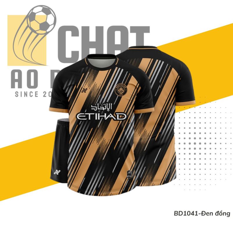 Bộ áo bóng đá Amac MANCITY -BD1041 16 Bộ áo bóng đá Amac MANCITY