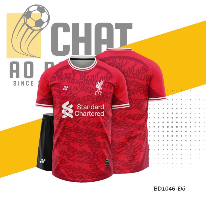 Bộ áo bóng đá Amac Liverpool-BD1046 12 Bộ áo bóng đá Amac Liverpool