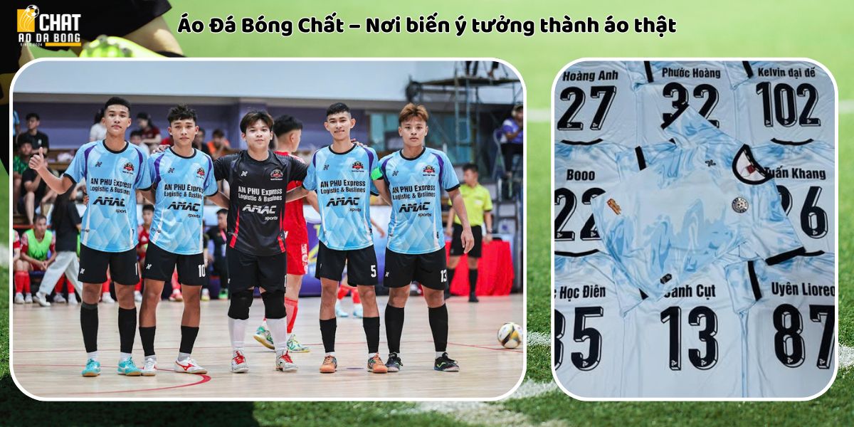 Những mẫu áo đá bóng tự thiết kế đẹp, dành riêng cho bạn 7 Áo Đá Bóng Chất – Nơi biến ý tưởng thành áo thật