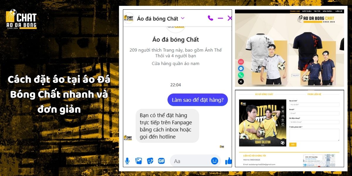 Top 3 áo thi đấu bóng đá mùa giải mới cực chất 8 Cách đặt áo tại Áo Đá Bóng Chất nhanh và đơn giản