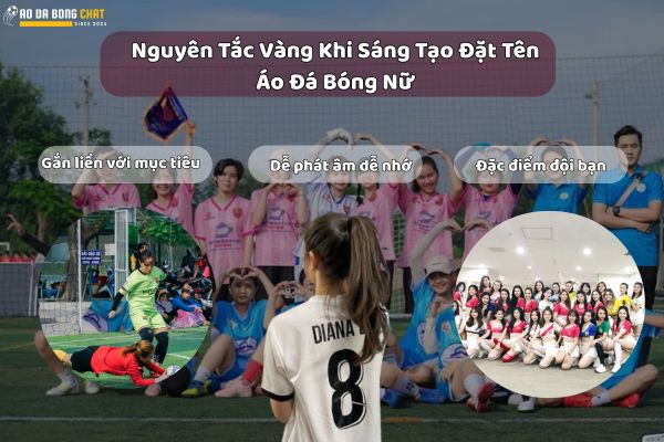 Top 10 ý tưởng đặt tên áo đá bóng nữ hay Hot 2025 4 Ý Tưởng Đặt Tên Áo Đá Bóng Nữ