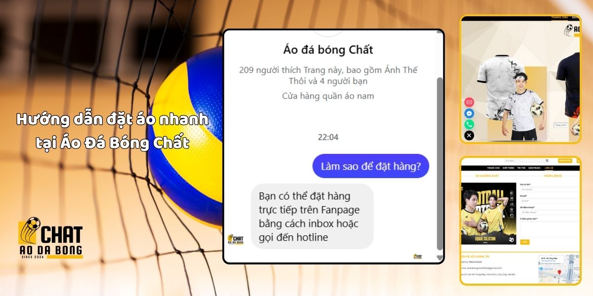 Gợi ý những mẫu áo bóng chuyền đẹp dành riêng cho bạn 9 Hướng dẫn đặt áo nhanh tại Áo Đá Bóng Chất
